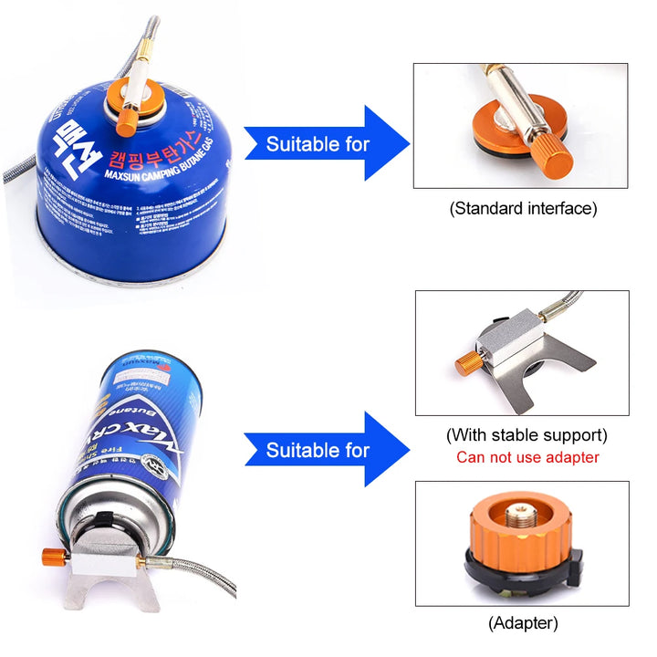 Widesea Camping Gas Stove – Strong Flame Outdoor Burner