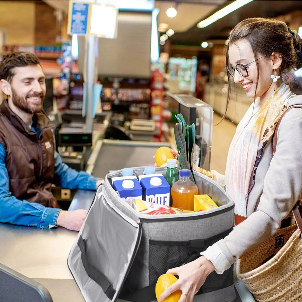 32L Insulated Soft Cooler Bag with Hard Liner