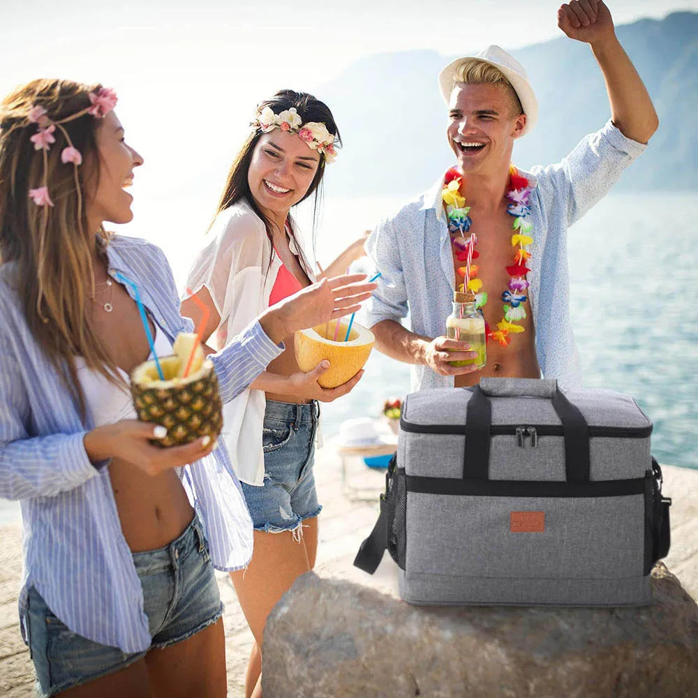 32L Insulated Soft Cooler Bag with Hard Liner
