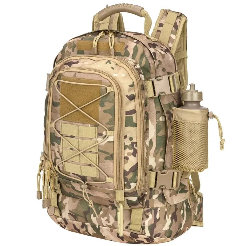 65L Tactical Waterproof Backpack for Camping & Hiking