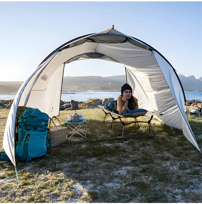 WESTTUNE Ultralight Camping Cot – Folding Bed with Leg Extenders