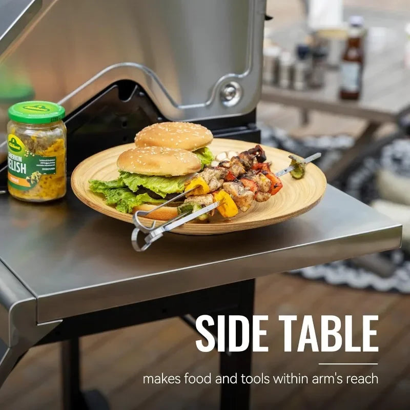 Royal Gourmet GA5401T 5-Burner Stainless Steel Propane Gas Grill with Sear & Side Burner