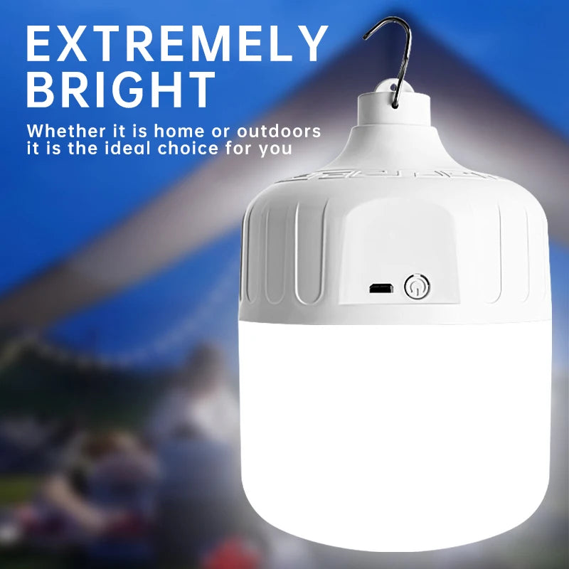 USB Rechargeable Waterproof Camping Light Bulb