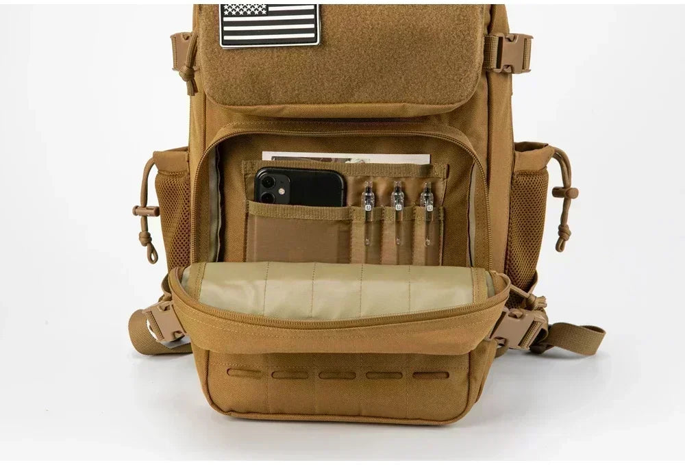 25L/45L Tactical MOLLE Backpack for Hiking & School