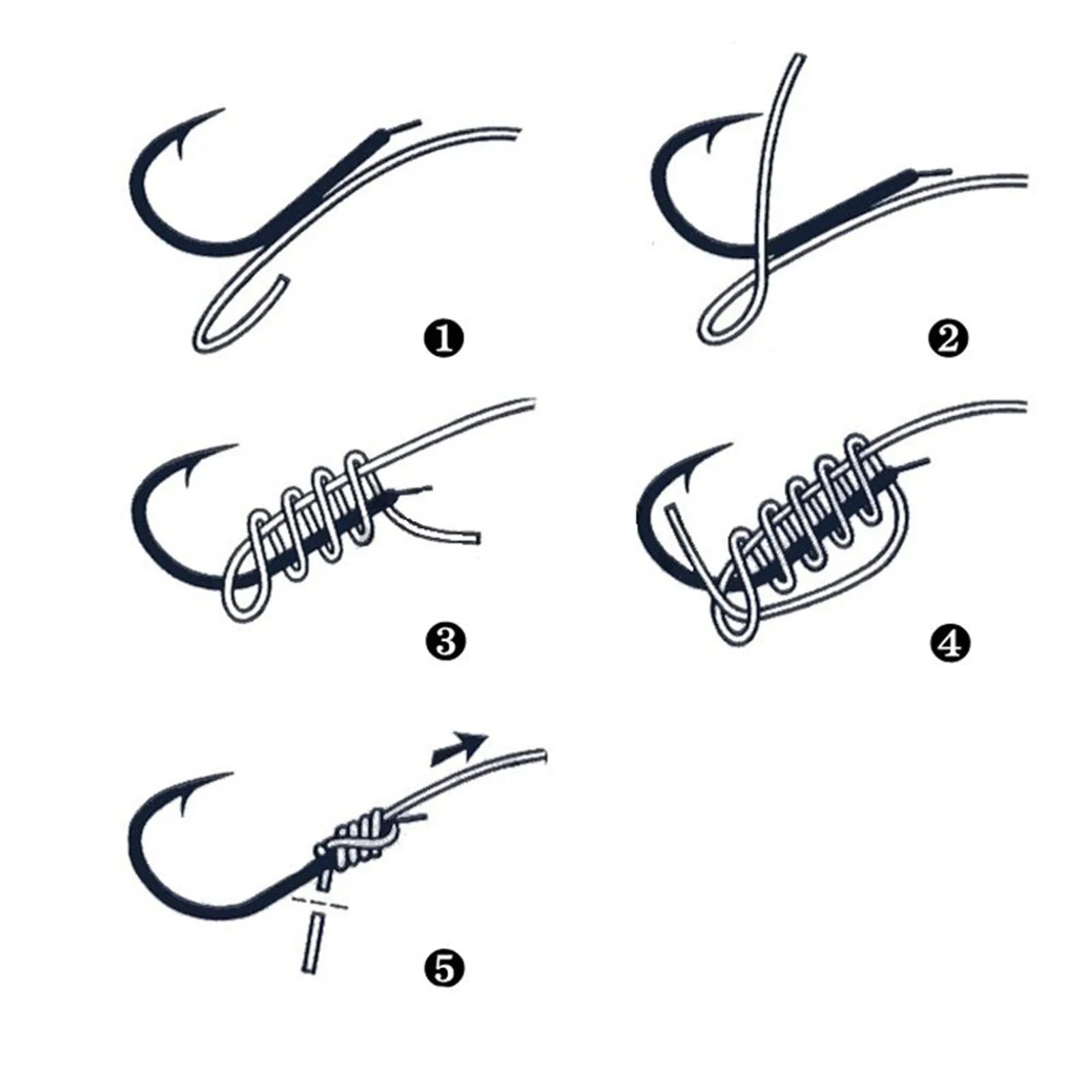 100PCS Fishing Hooks Kit