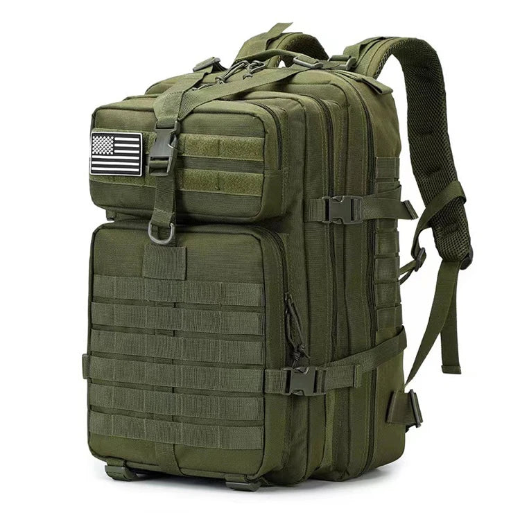 Outdoor Tactical Hiking Backpack – 3P Multi-Functional Travel Bag