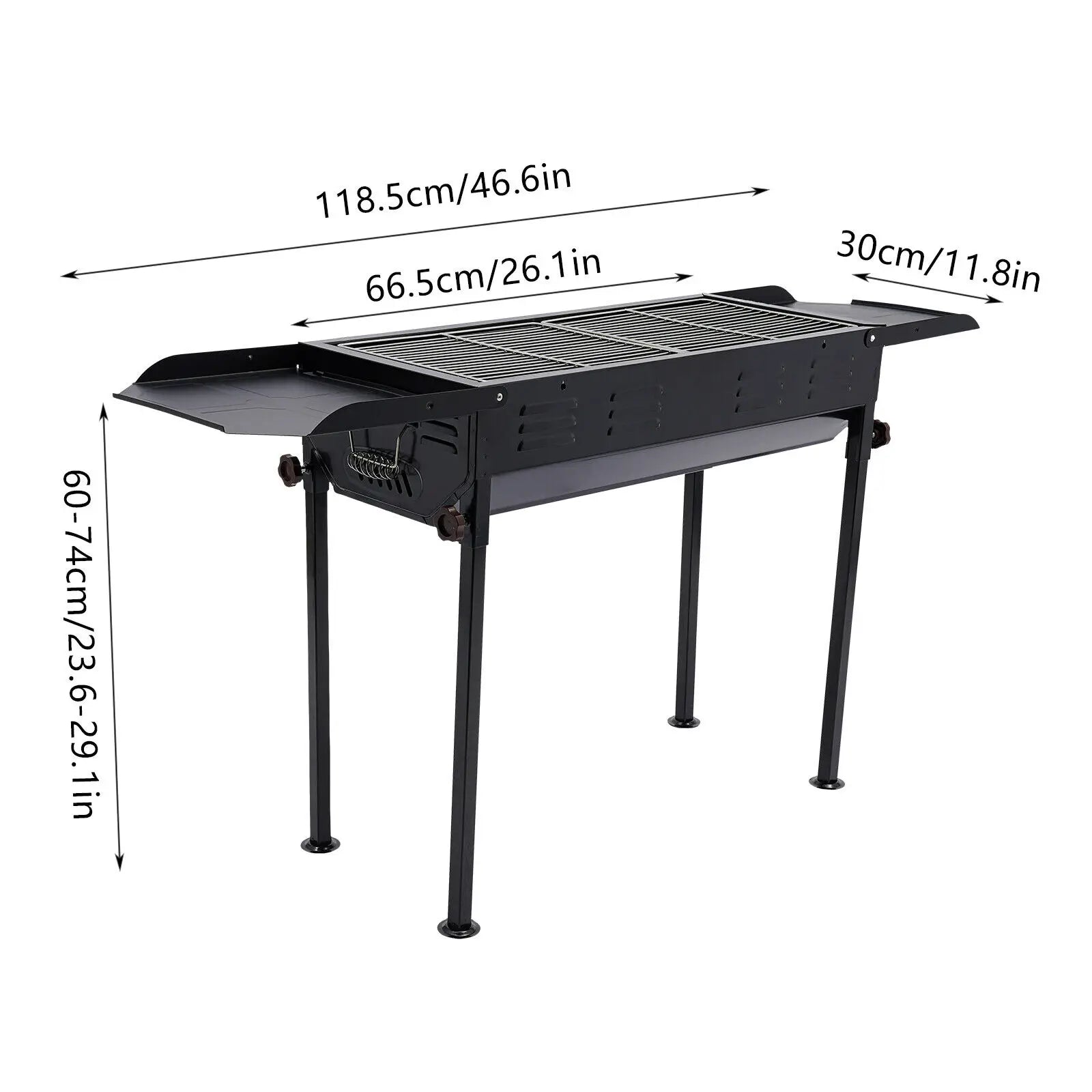 Portable Collapsible Charcoal BBQ Grill