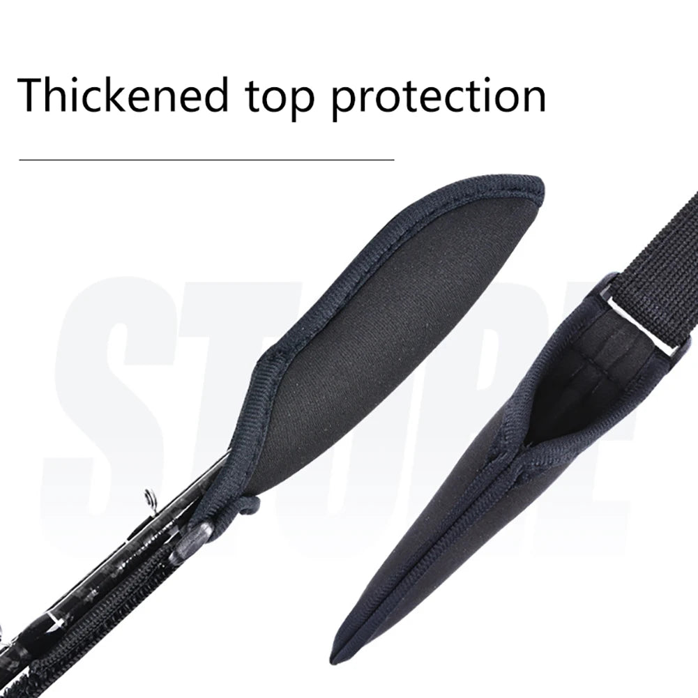 fishing rod holder covers Adjustable Fishing Rod Holder Strap Cover – BlueDogVentureCo