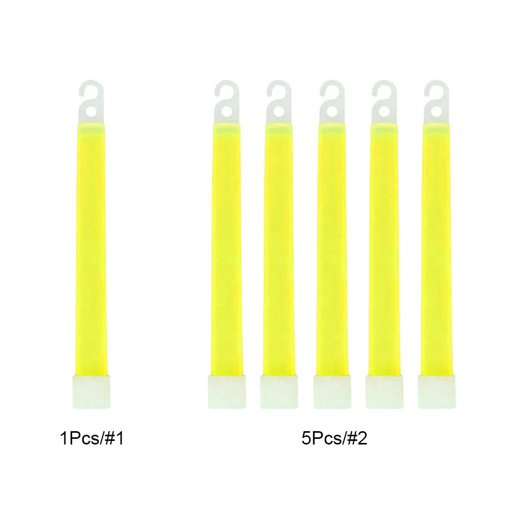 1/5pcs Survival Glow Light Sticks – Military SOS Emergency Gear
