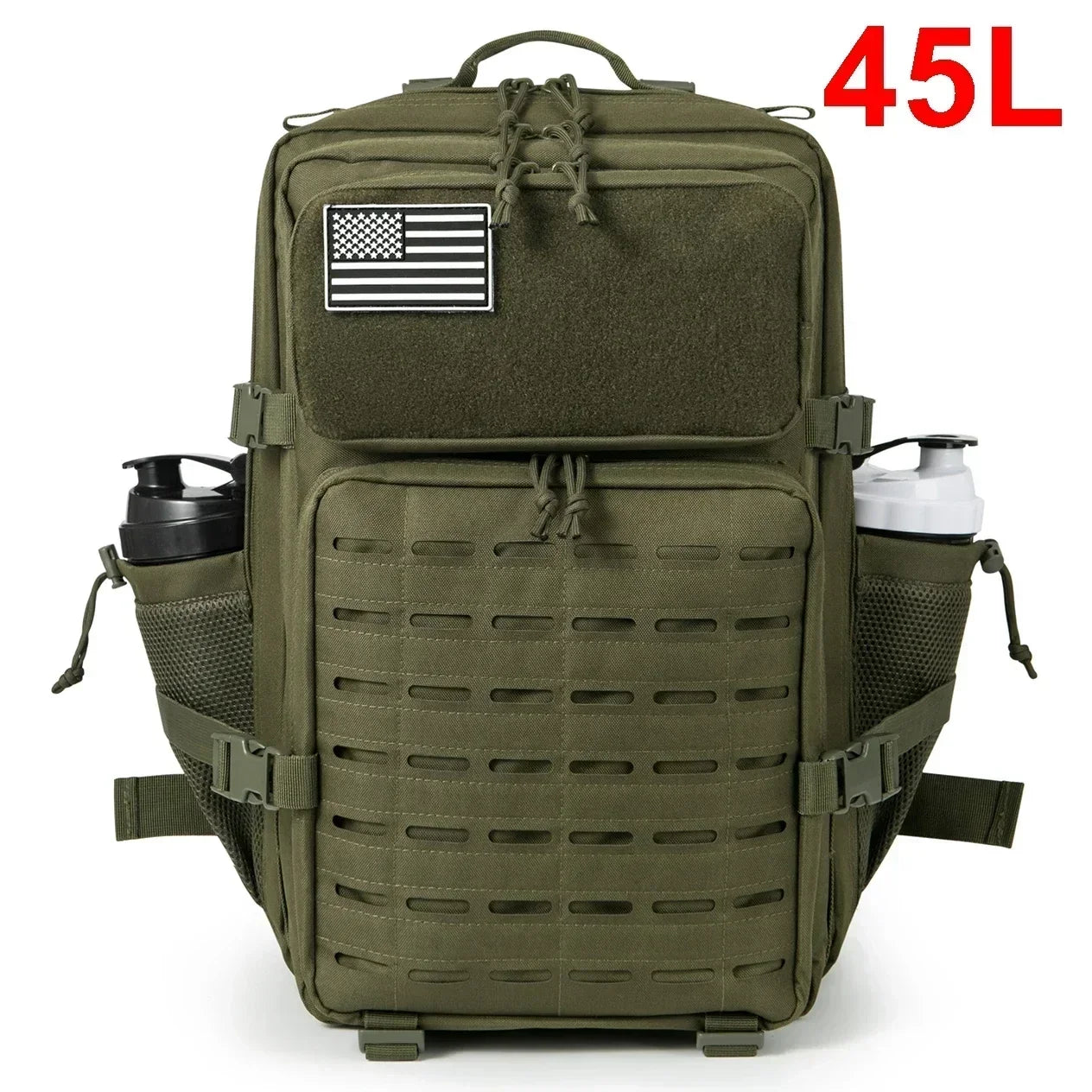 25L/45L Tactical MOLLE Backpack for Hiking & School