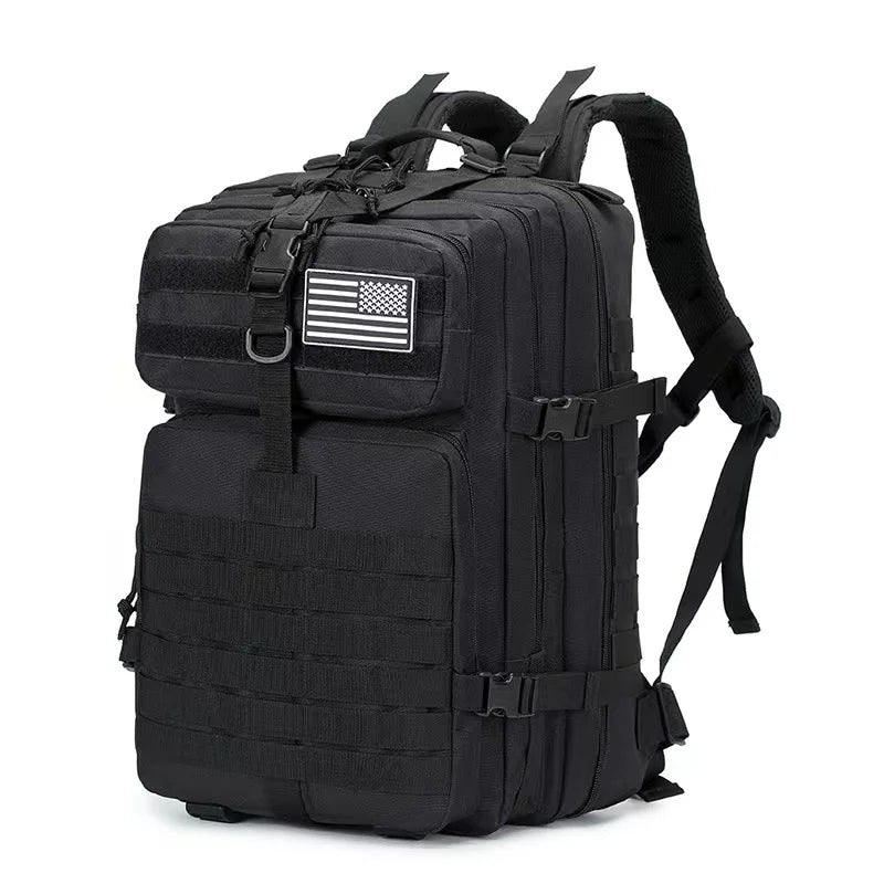 Outdoor Tactical Hiking Backpack – 3P Multi-Functional Travel Bag