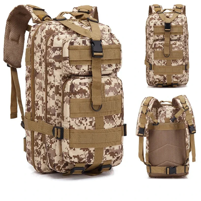 Tactical Camouflage Fishing Backpack – Outdoor 3P Pack