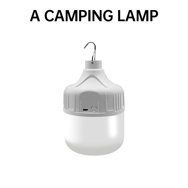 USB Rechargeable Waterproof Camping Light Bulb