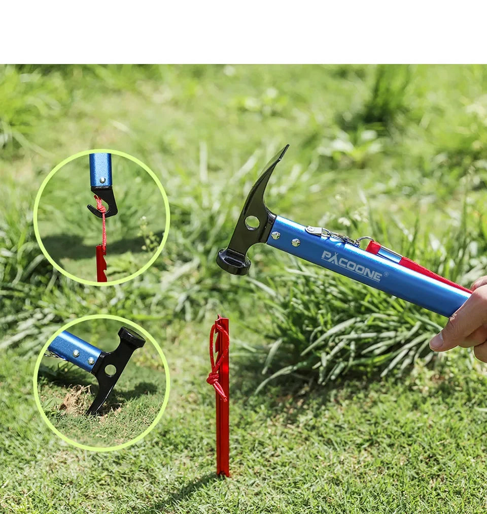 Multifunctional Camping Survival Hammer Tool