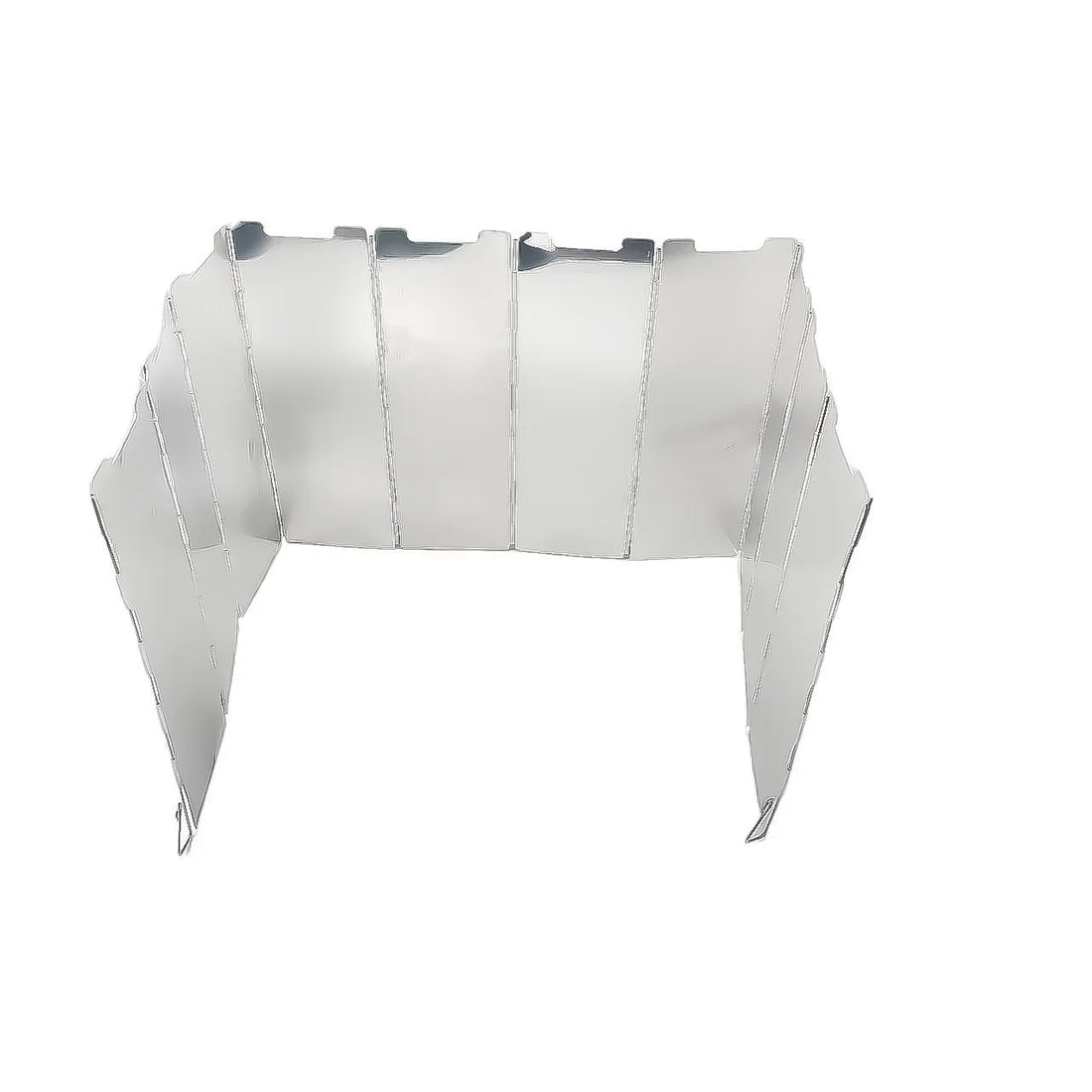 8/10 PCS Foldable Gas Stove Windshield – Portable Windproof Screen