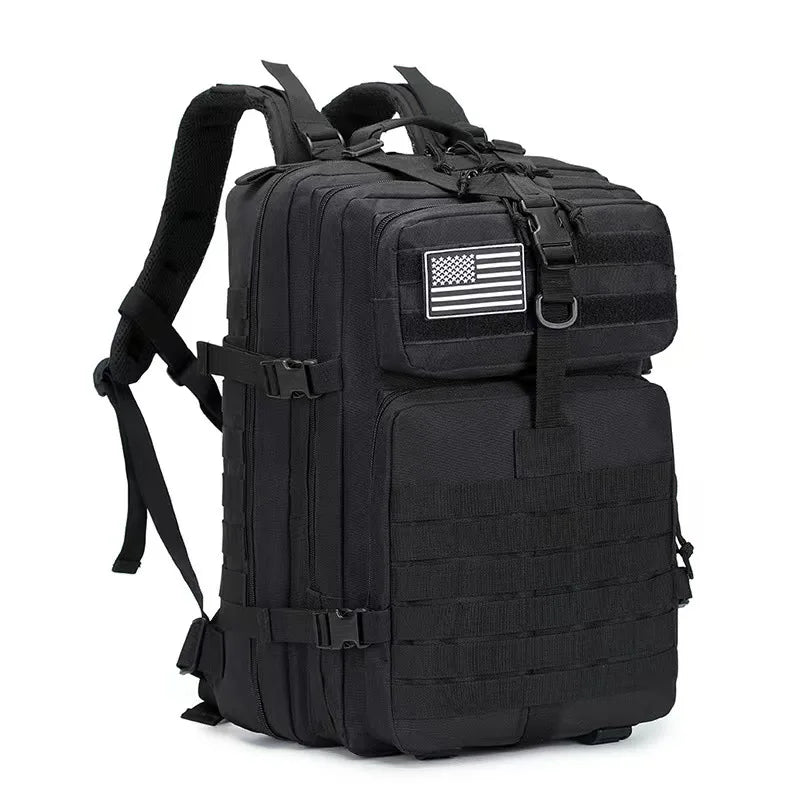 Outdoor Tactical Hiking Backpack – 3P Multi-Functional Travel Bag