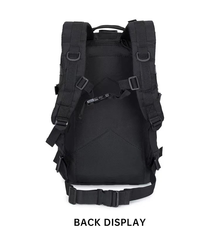 Outdoor Tactical Hiking Backpack – 3P Multi-Functional Travel Bag