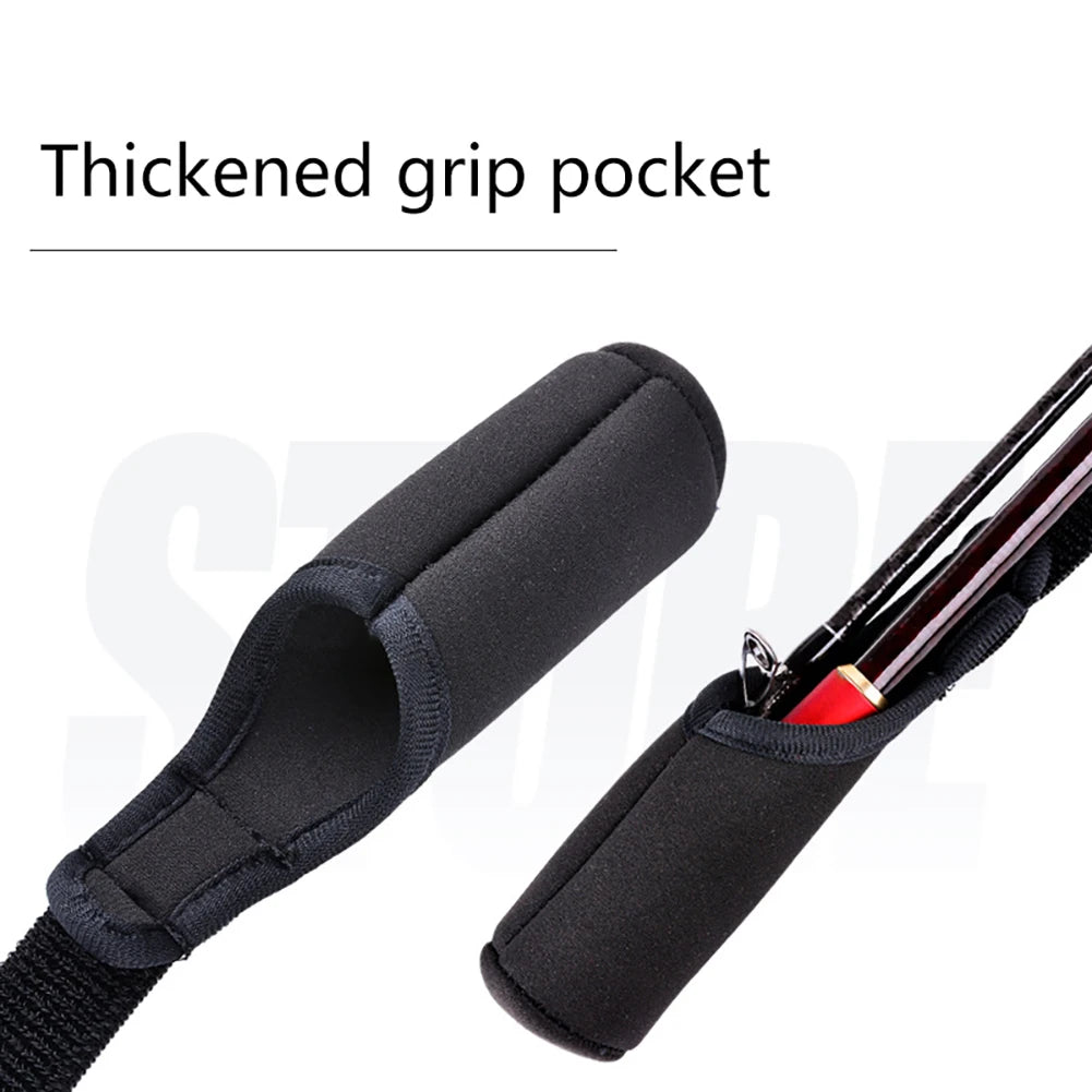 Adjustable Fishing Rod Holder Strap Cover