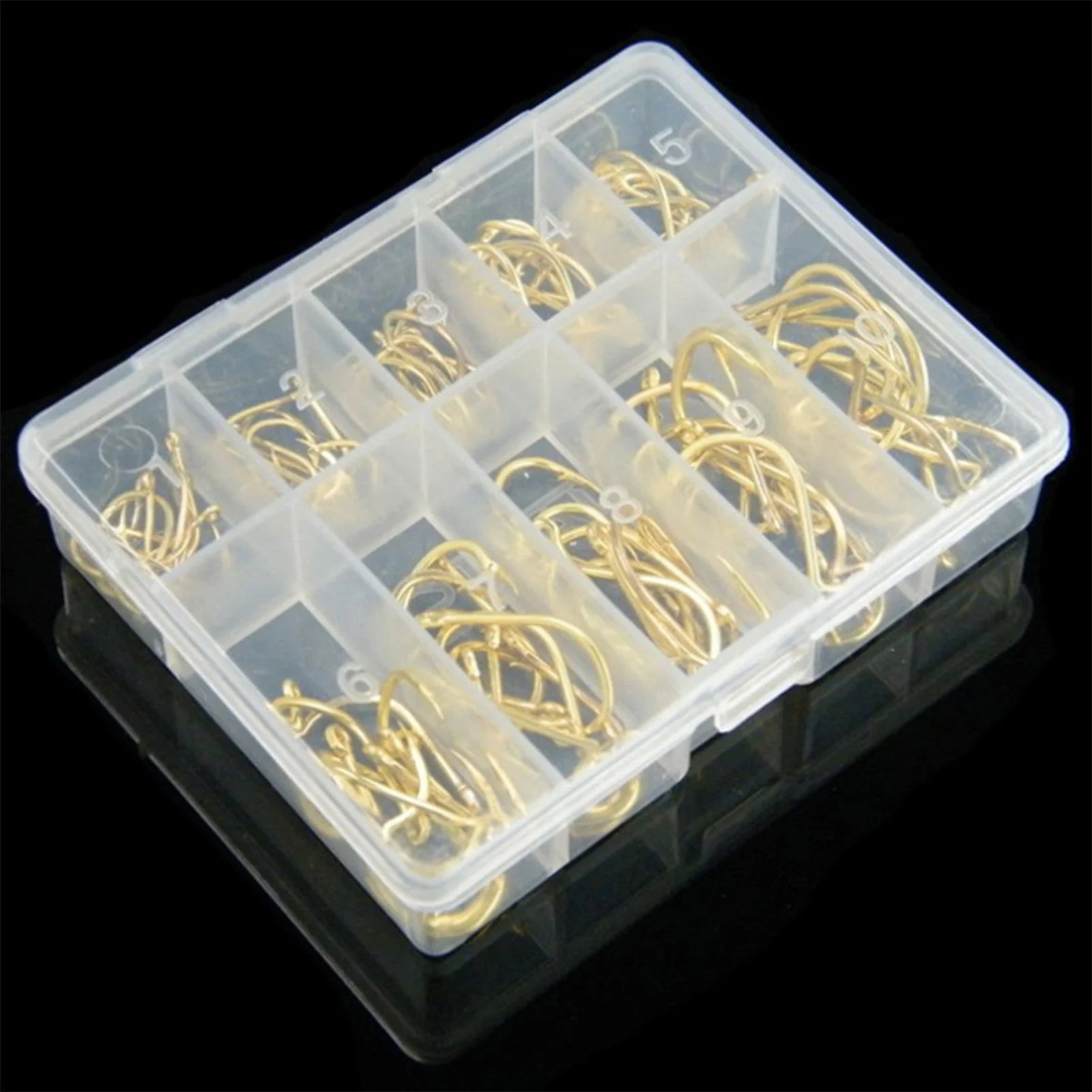 100PCS Fishing Hooks Kit
