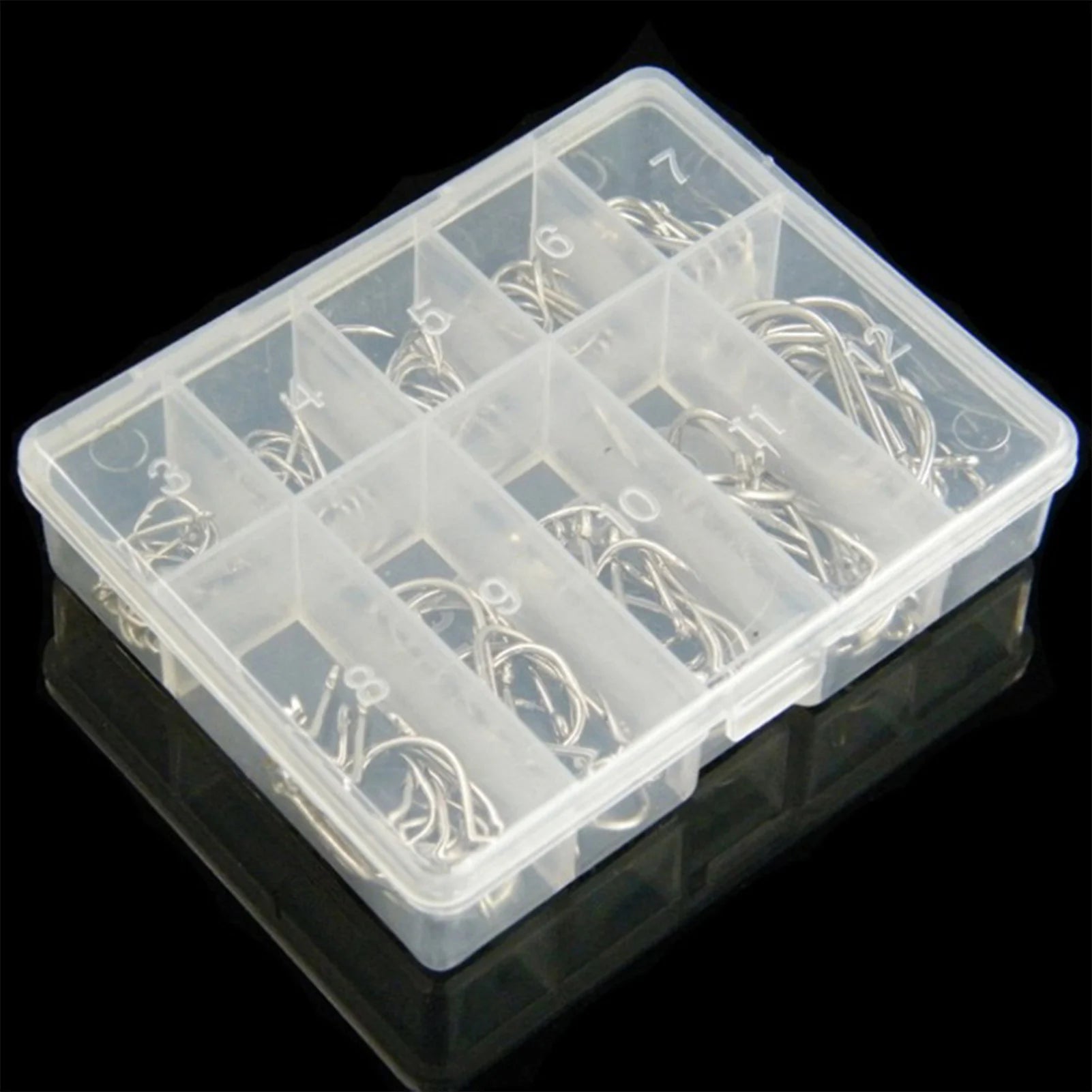 100PCS Fishing Hooks Kit