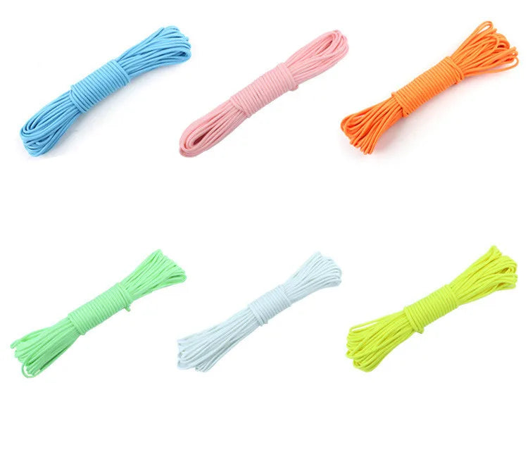 4mm Luminous Nylon Paracord 550 Tent Rope