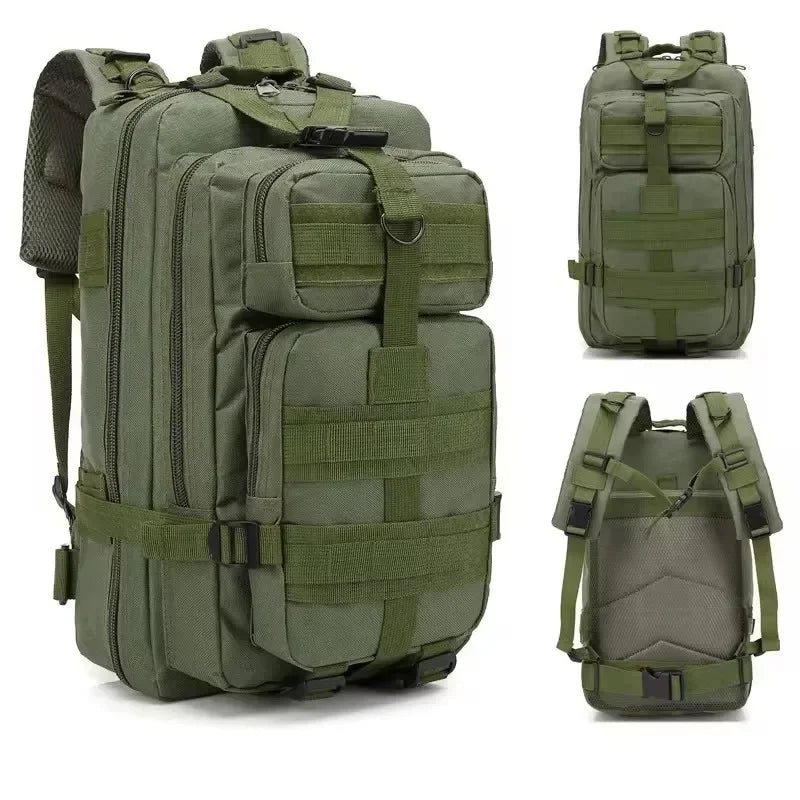 Tactical Camouflage Fishing Backpack – Outdoor 3P Pack