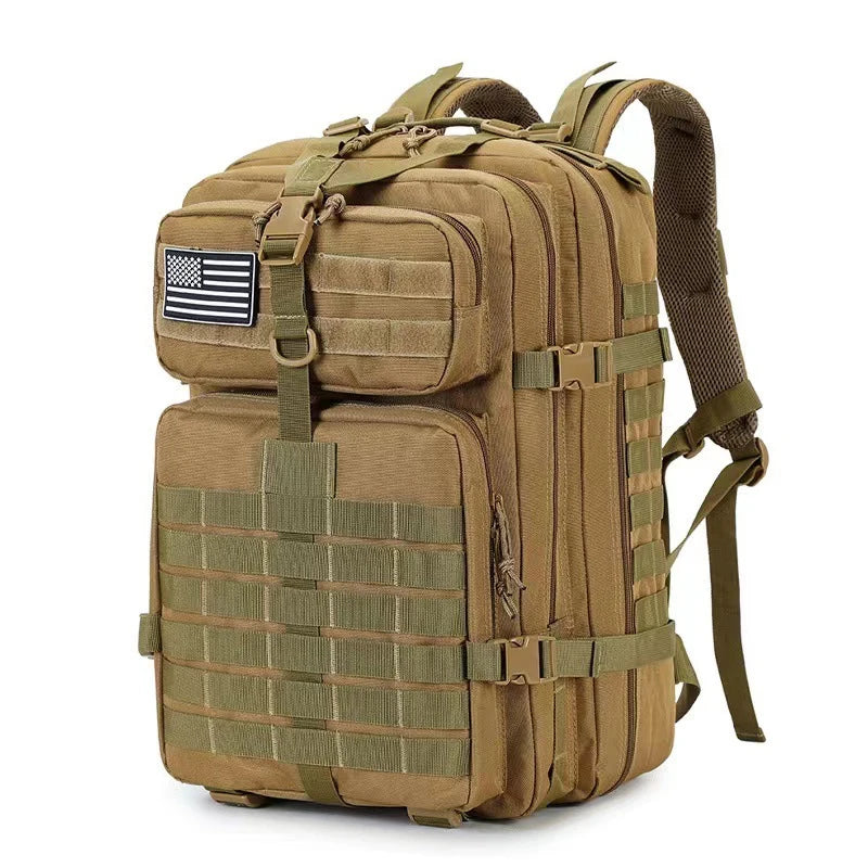 Outdoor Tactical Hiking Backpack – 3P Multi-Functional Travel Bag