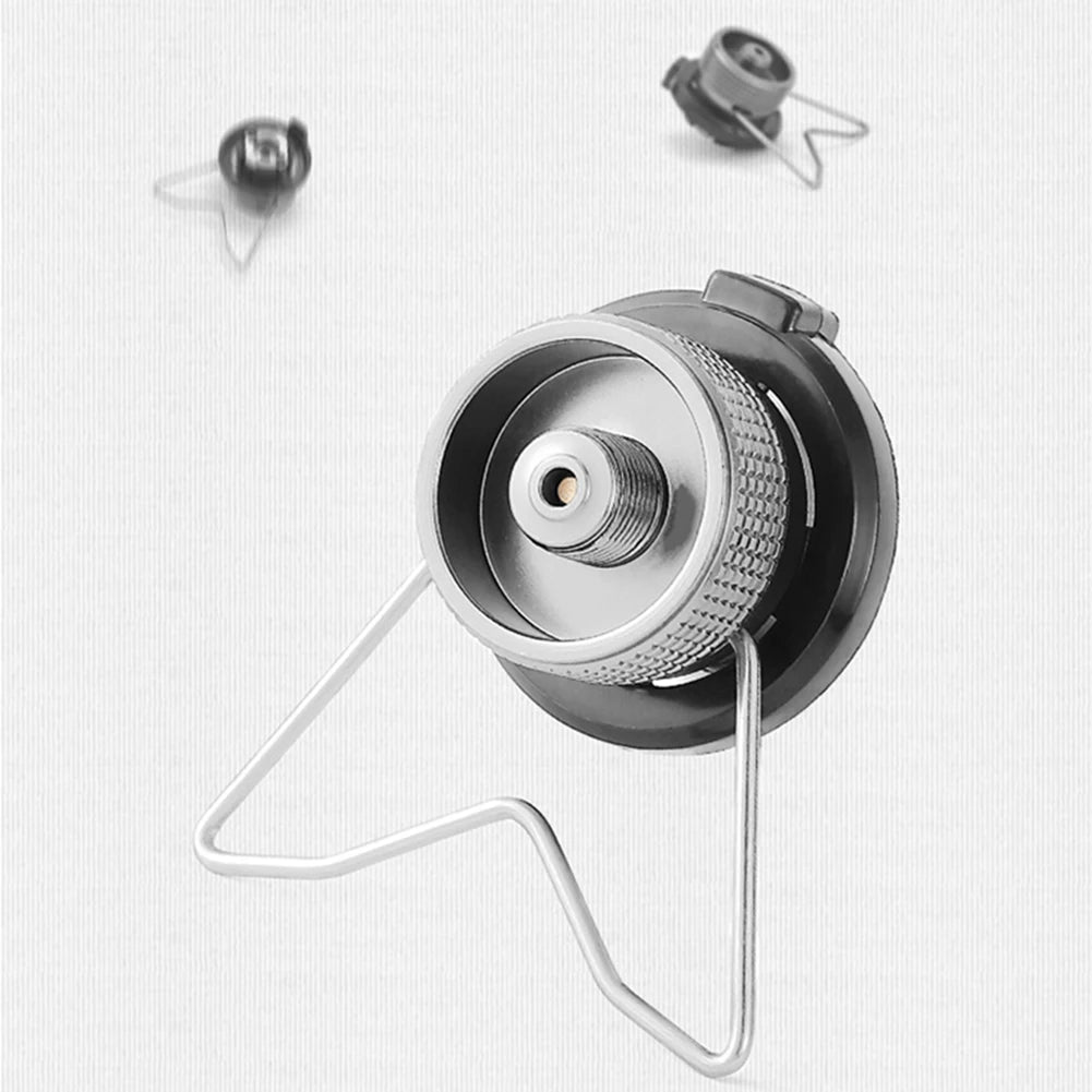 Butane Gas Adapter with Bracket for Camping Stove