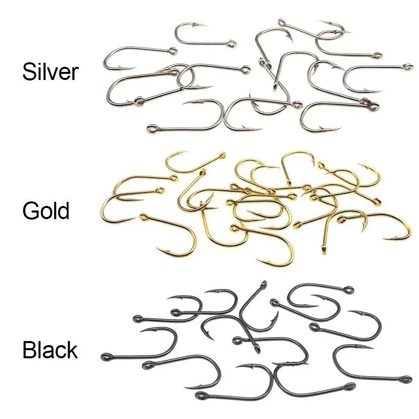 100PCS Fishing Hooks Kit