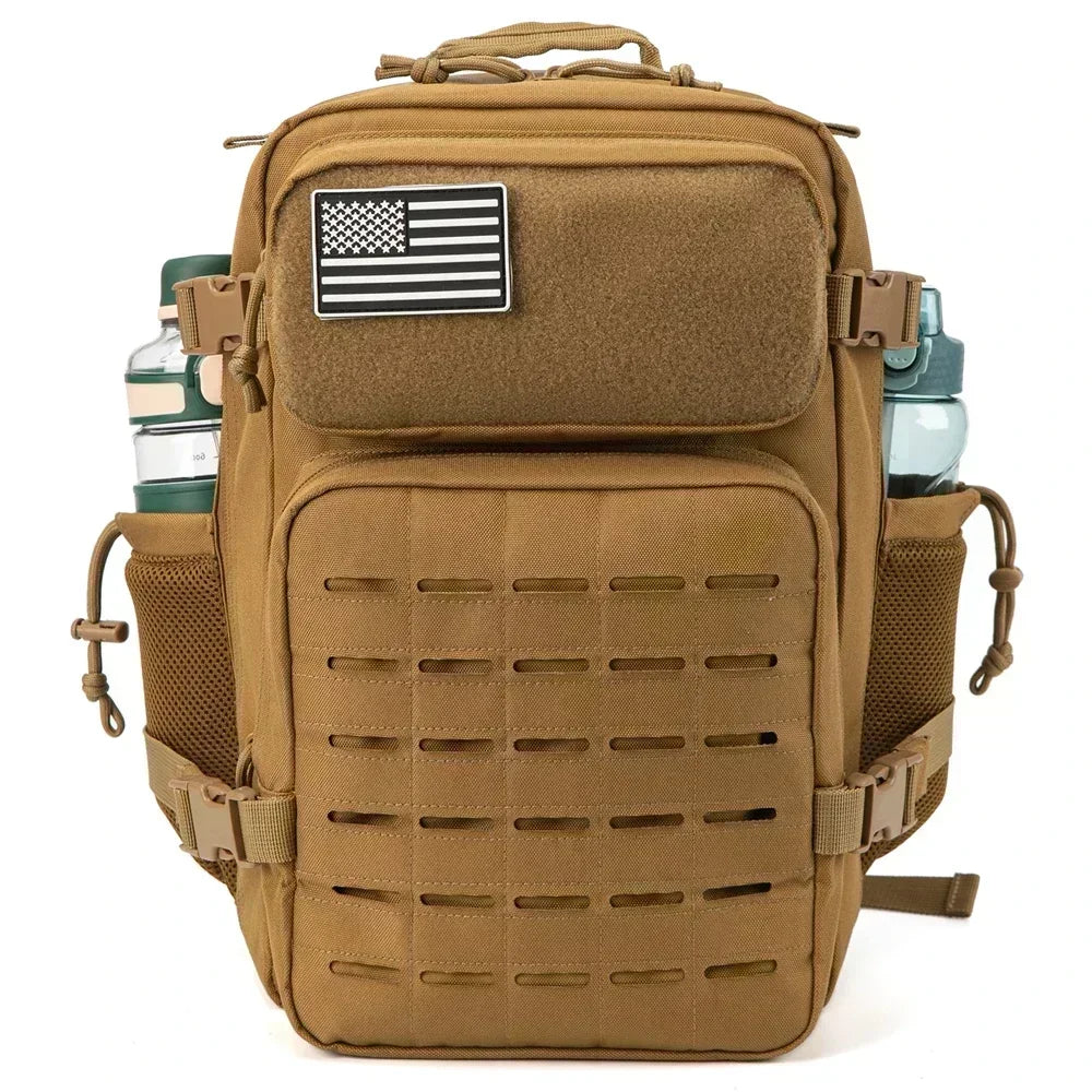 25L/45L Tactical MOLLE Backpack for Hiking & School