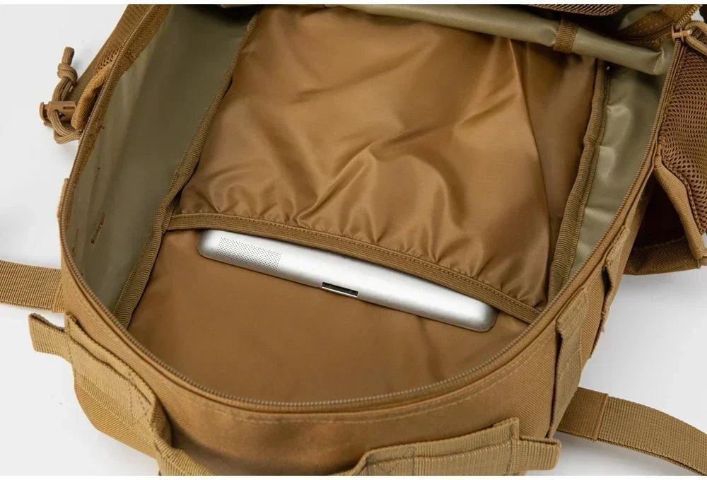 25L/45L Tactical MOLLE Backpack for Hiking & School