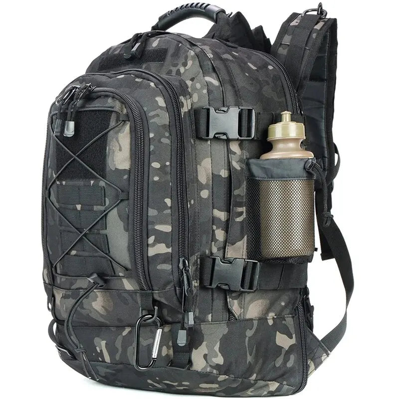65L Tactical Waterproof Backpack for Camping & Hiking