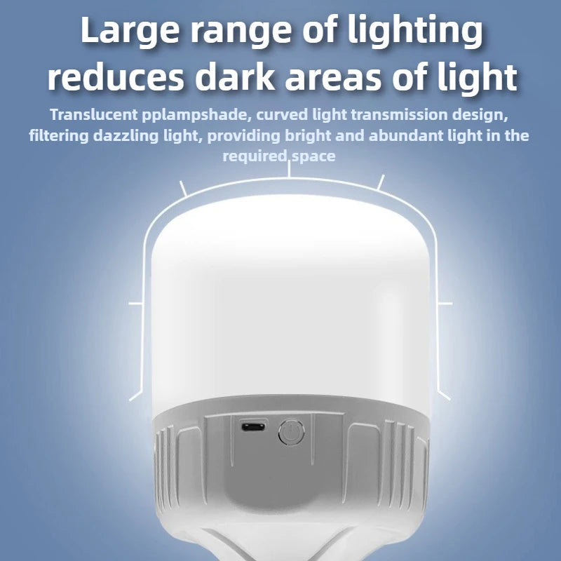USB Rechargeable Waterproof Camping Light Bulb