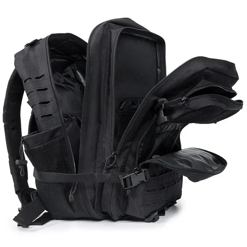 25L/45L Tactical MOLLE Backpack for Hiking & School