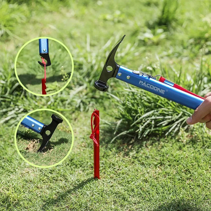 Multifunctional Camping Survival Hammer Tool