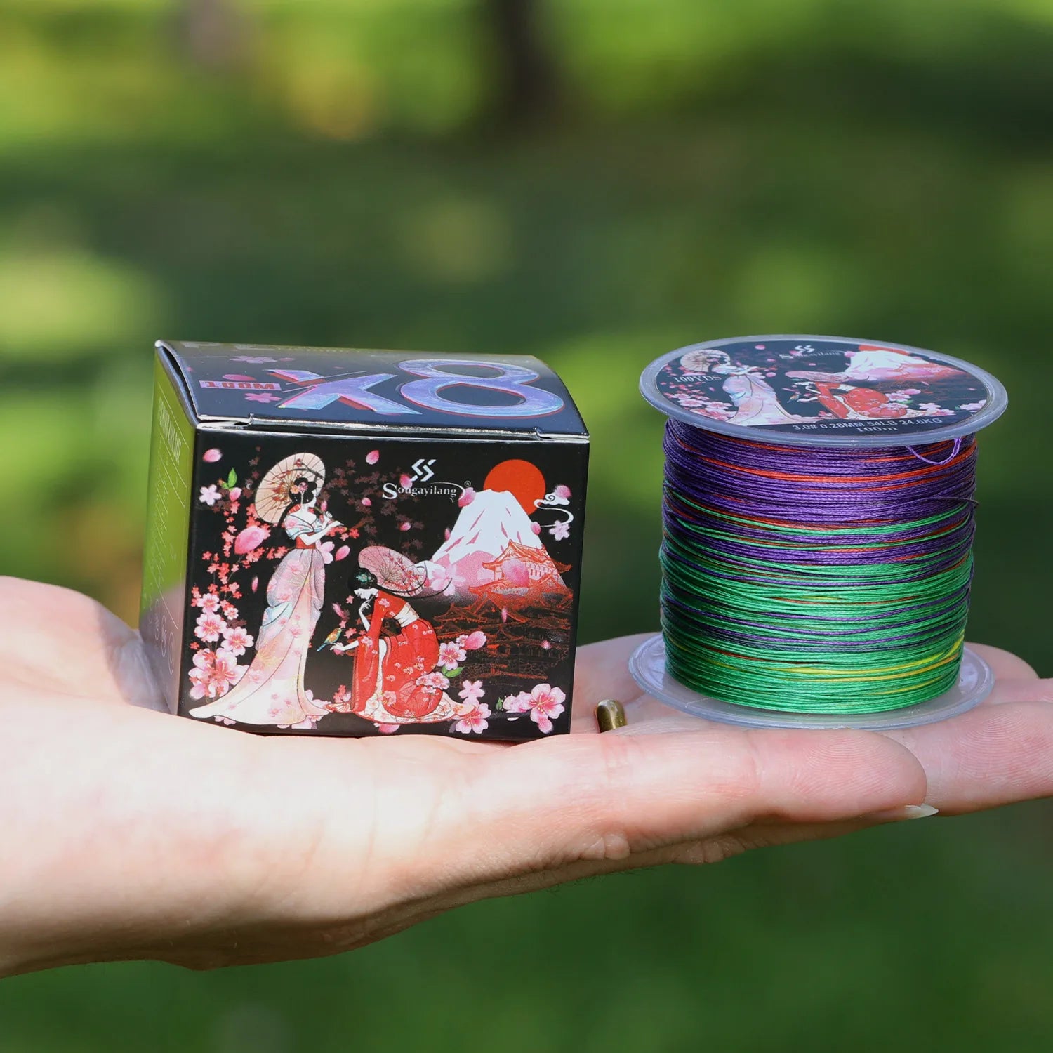 Sougayilang 300M 8-Strand Braided Fishing Line – X8 Multifilament