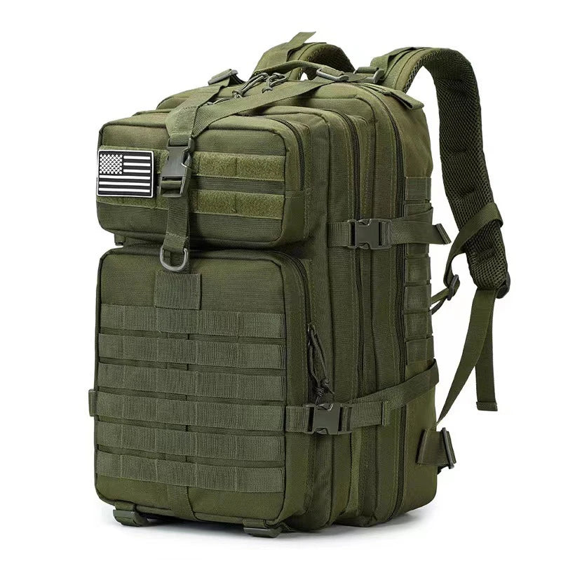 Outdoor Tactical Hiking Backpack – 3P Multi-Functional Travel Bag