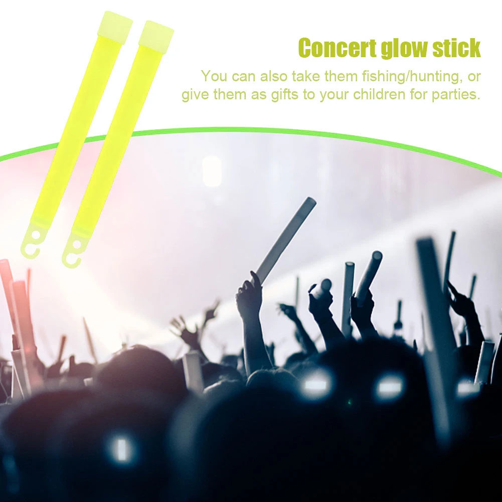 1/5pcs Survival Glow Light Sticks – Military SOS Emergency Gear