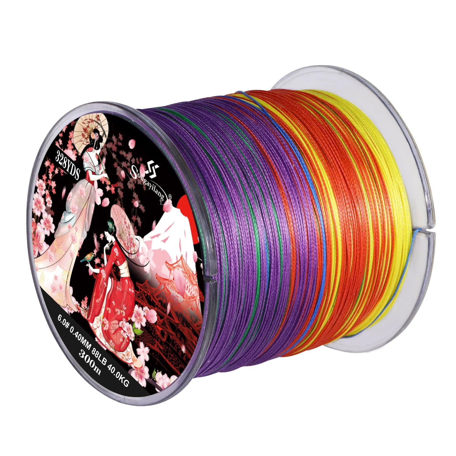 Sougayilang 300M 8-Strand Braided Fishing Line – X8 Multifilament
