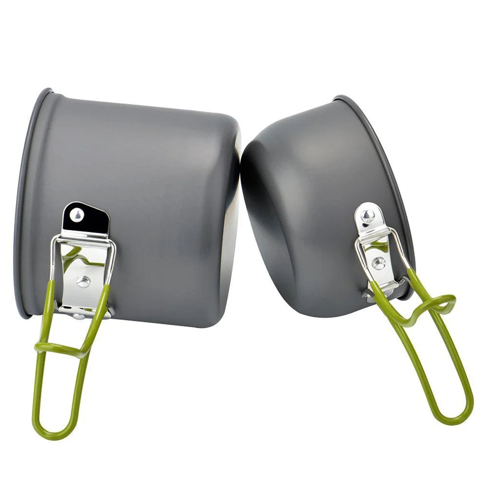 Portable Camping Cookware Set – Outdoor Cooking Tableware