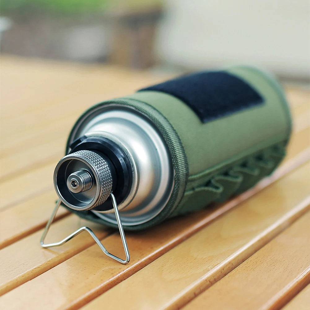 Butane Gas Adapter with Bracket for Camping Stove