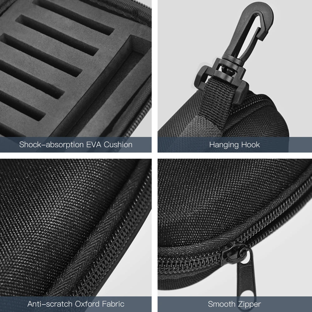 Fishing Spoon Lures Set with Storage Bag