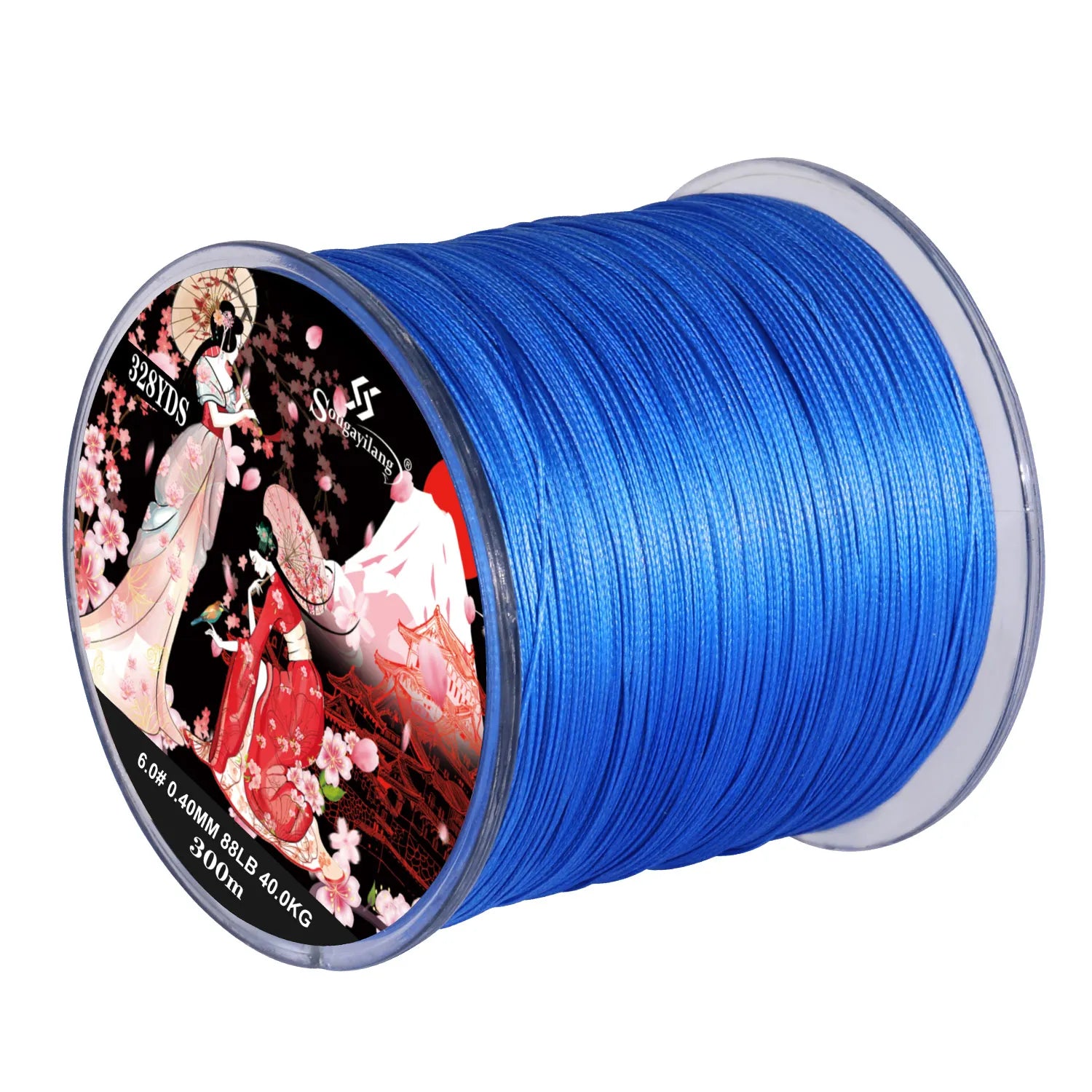 Sougayilang 300M 8-Strand Braided Fishing Line – X8 Multifilament