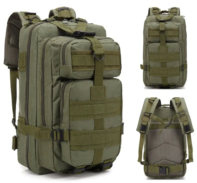 Tactical Camouflage Fishing Backpack – Outdoor 3P Pack