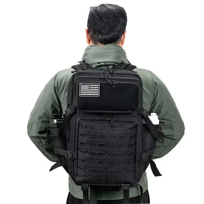 25L/45L Tactical MOLLE Backpack for Hiking & School