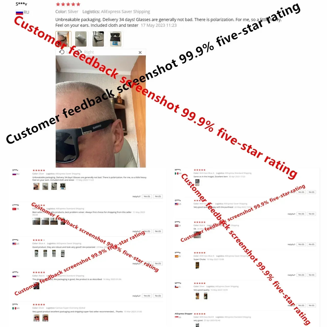 Okuma Polarized UV400 Sunglasses for Men & Womem